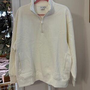 KUT & So 1/4 ZIP Fleece Top. NWT. Size Large.